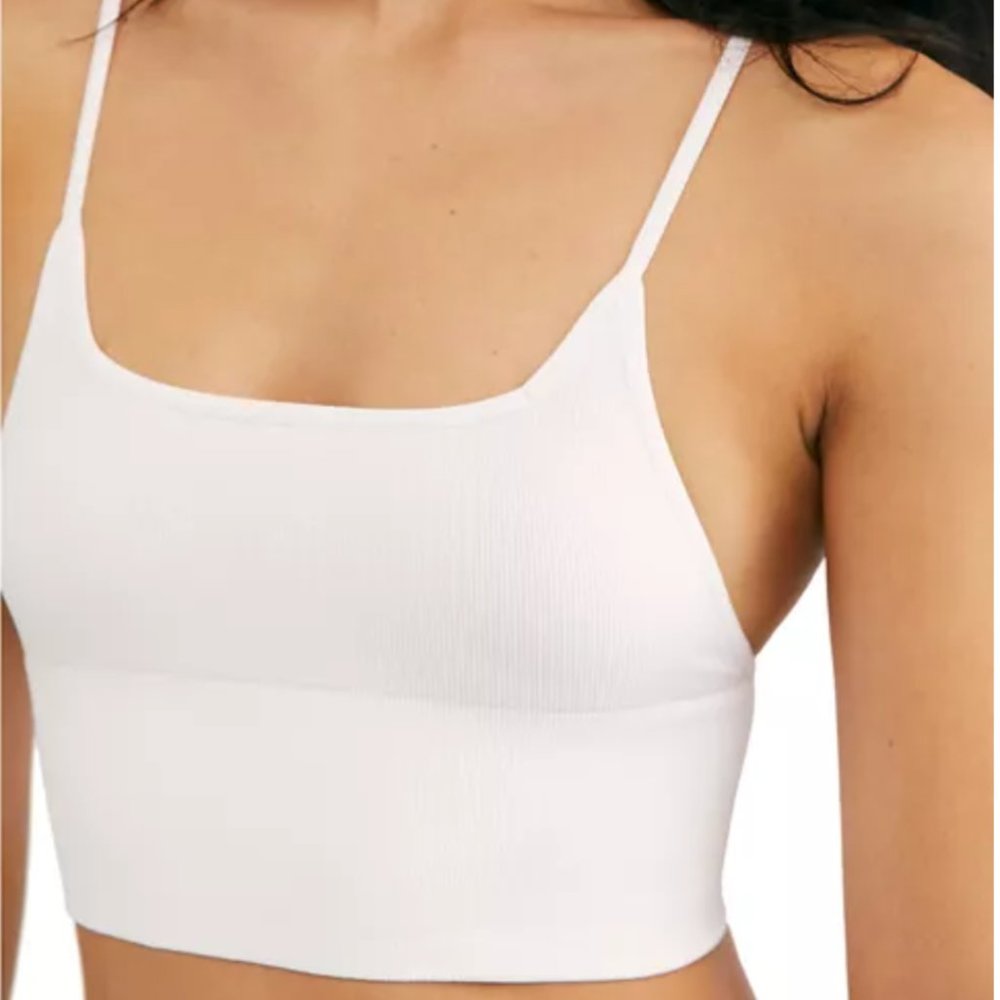 NWT! FREE PEOPLE Andi Square Neck Bralette, Size M/L - Picture 1 of 2